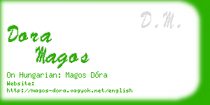 dora magos business card