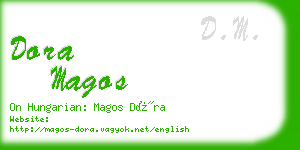 dora magos business card